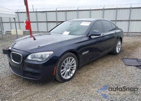 2014 BMW 750I from USA, damaged, VIN WBAYA8C51ED825239